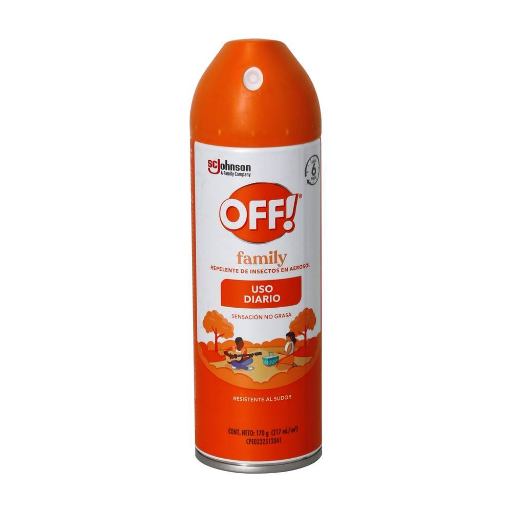 Repelente de insectos en aerosol 170 g