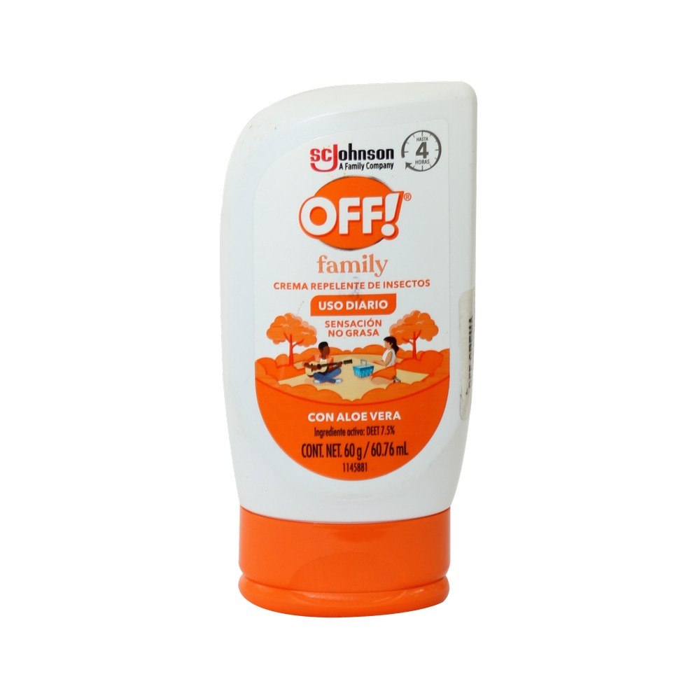 Repelente de insectos en crema 60 ml