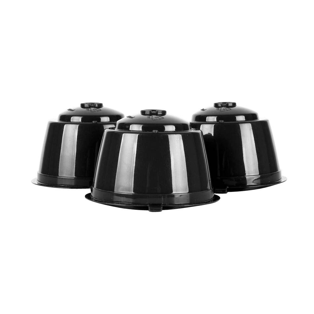 Capsula de plástico reutilizable para café molido dolce gusto