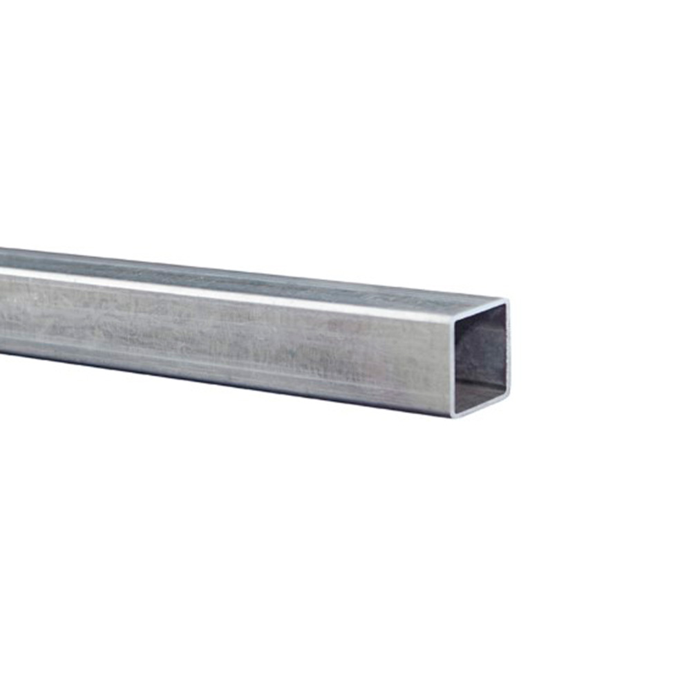 Tubo hierro galvanizado rectangular 1x11/2