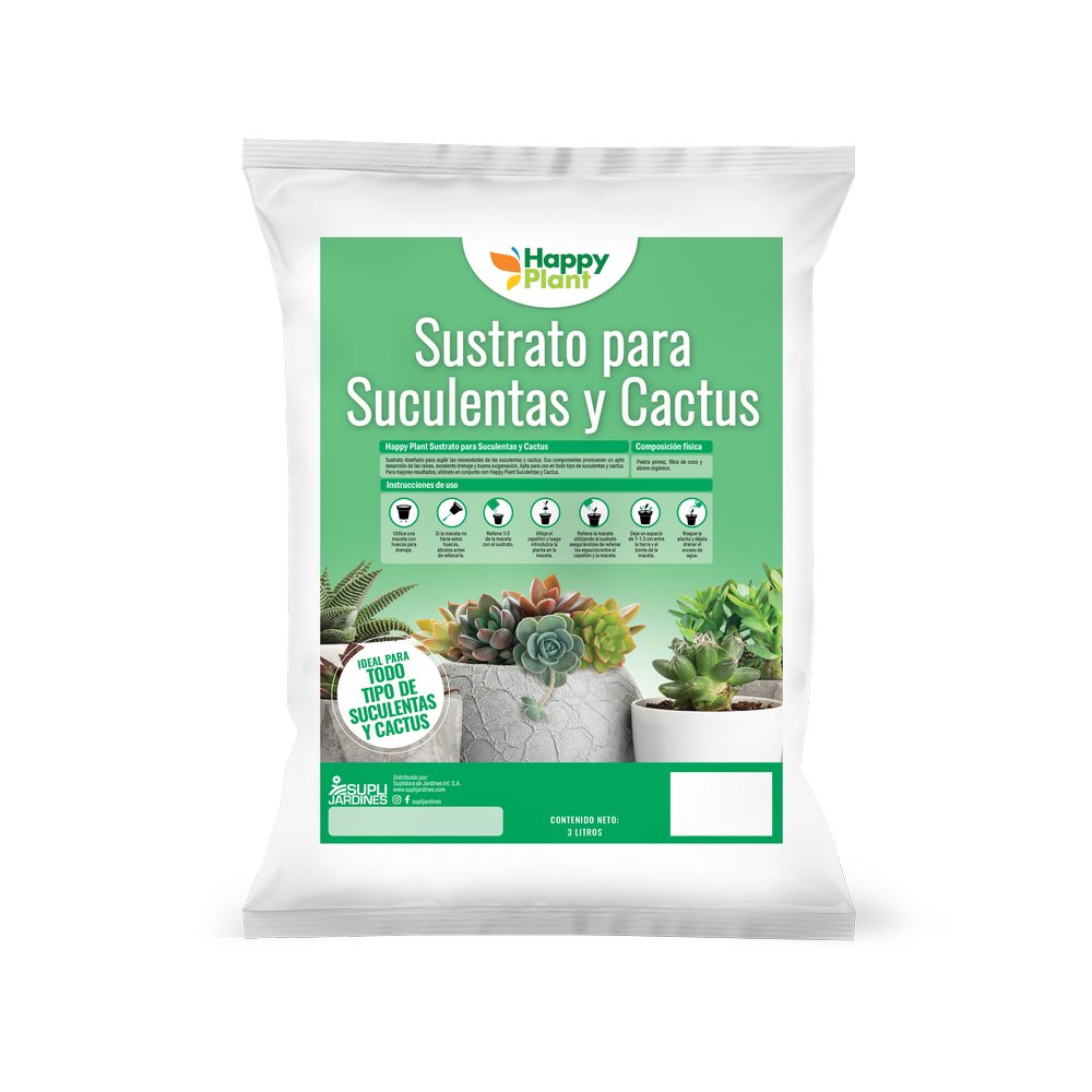 Sustrato para cactus y suculentas