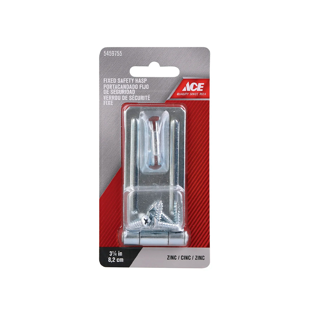 Aldaba con bisagra para candado 8.25cm (3 1/4 pulgadas)