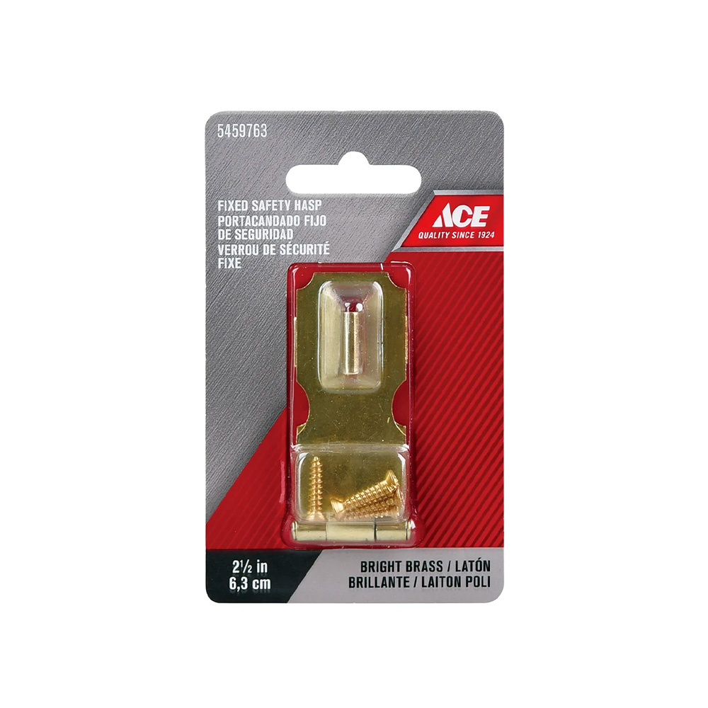 Aldaba con bisagra para candado 6.35cm (2.5 pulgadas)