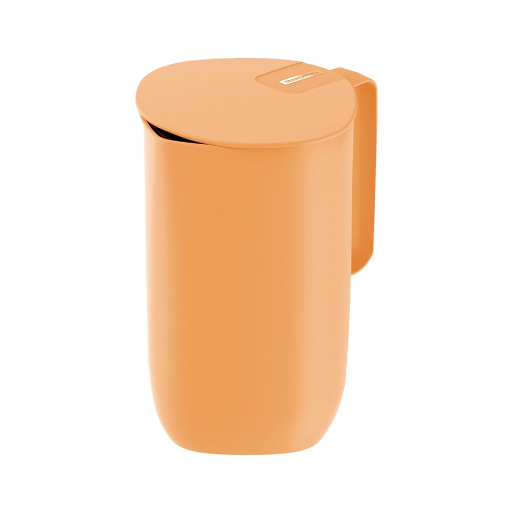 Pichel de plastico 2 l mixcolor naranja