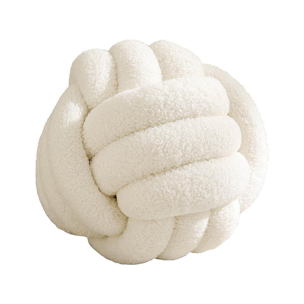 Cojin decorativo sherpa 28 cm surtido