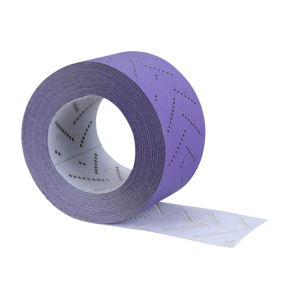 Lija automotriz 2.3/4 pulg (12 mm) x 12 m grano 80