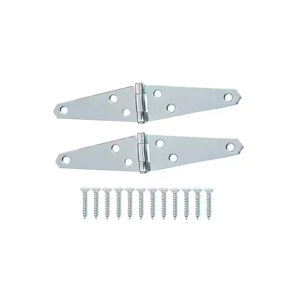 Bisagra tipo correa con torillos 7.6cm (3pulg) zincada - Bisagras tipo t