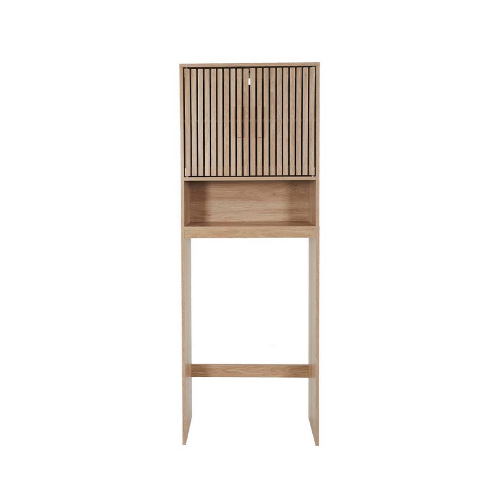 Mueble café organizador para baño 60 x 20 x 166 cm
