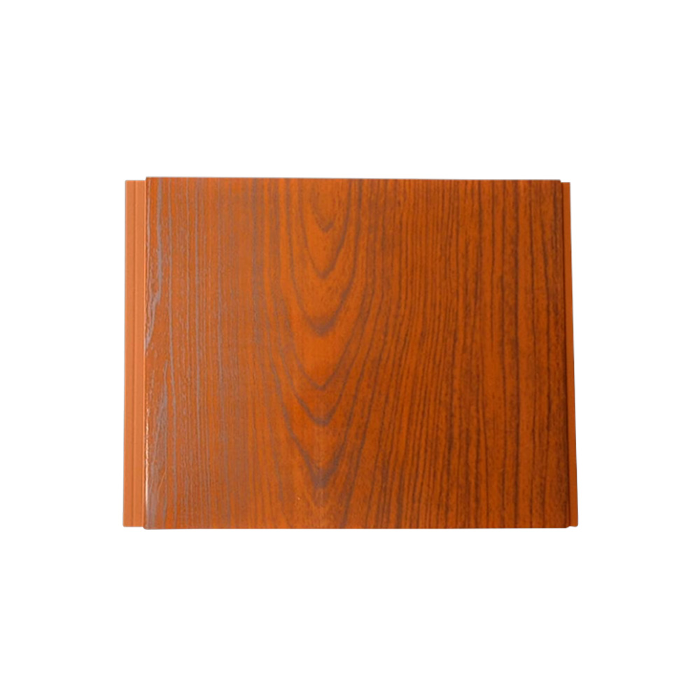 Tablilla pvc basic sin division brillo 6mmx1.18m café oscuro