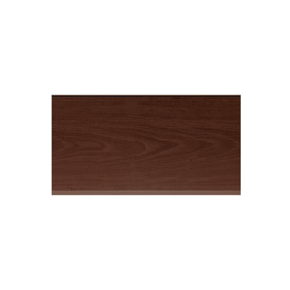 Tablilla pvc basic sin division brillo 6mmx1.18 m sapele
