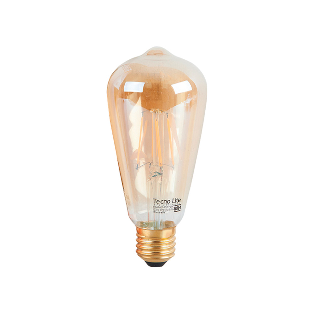 Bombillo led filamento 4.5w 2700k e27 127v