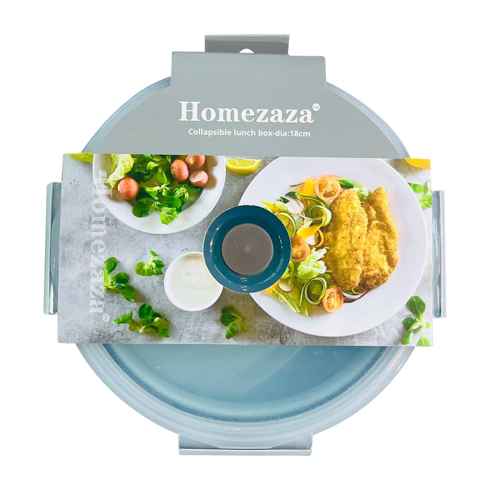 Deposito redondo flexible para alimentos 18 cm