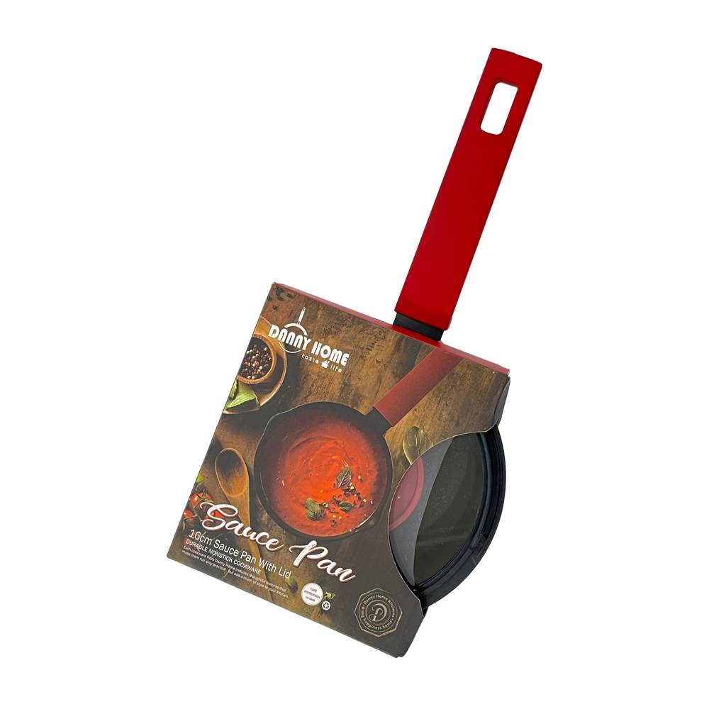 Sarten para salsa de aluminio 16x7.5 cm
