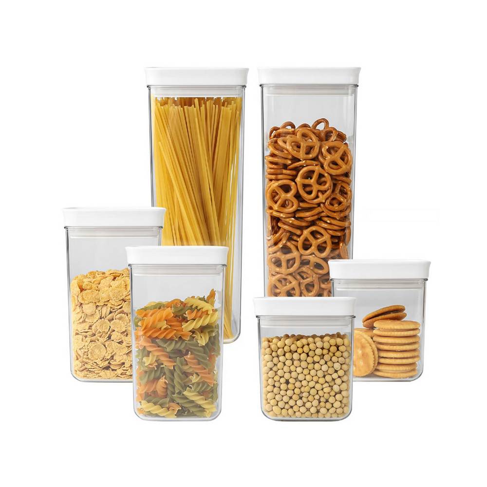 Depositos para almacenar 6 piezas