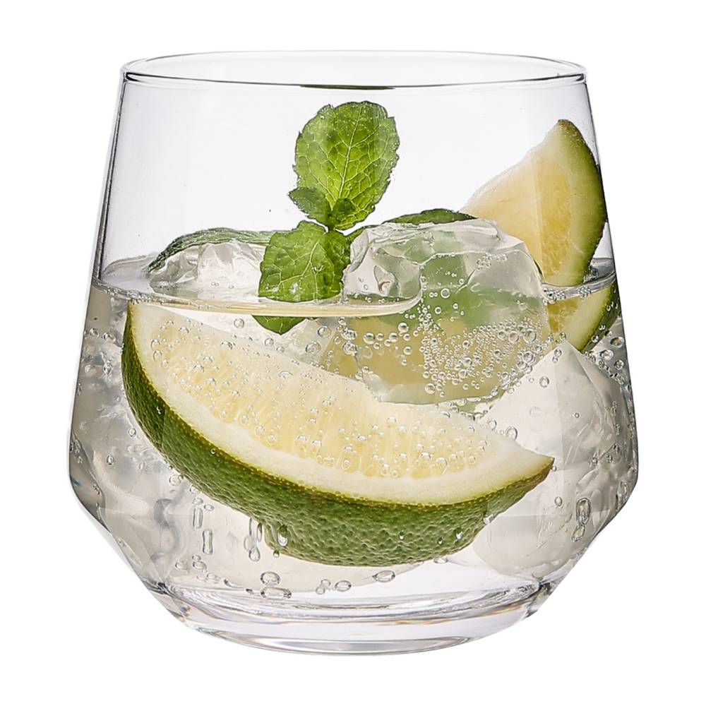 Vaso de vidrio 360 ml 6 piezas