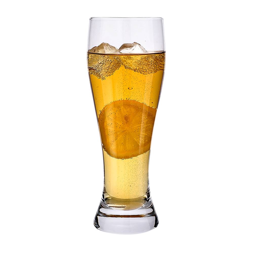 Vaso alto de vidrio 430 ml 4 piezas