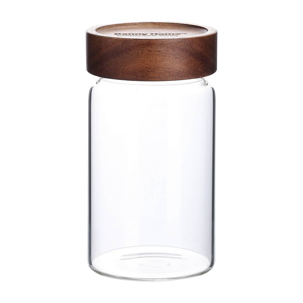 Deposito redondo de vidrio 780 ml