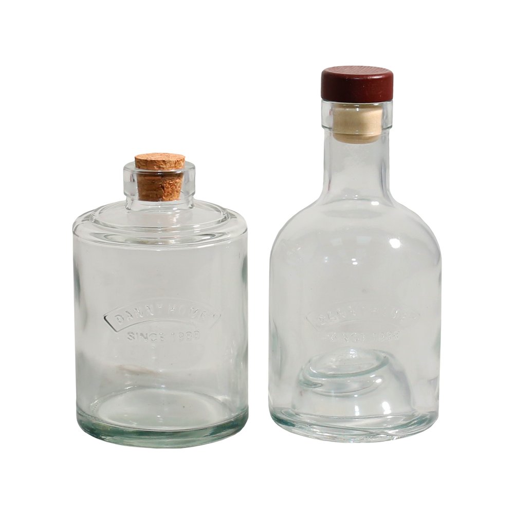Aceitera de vidrio