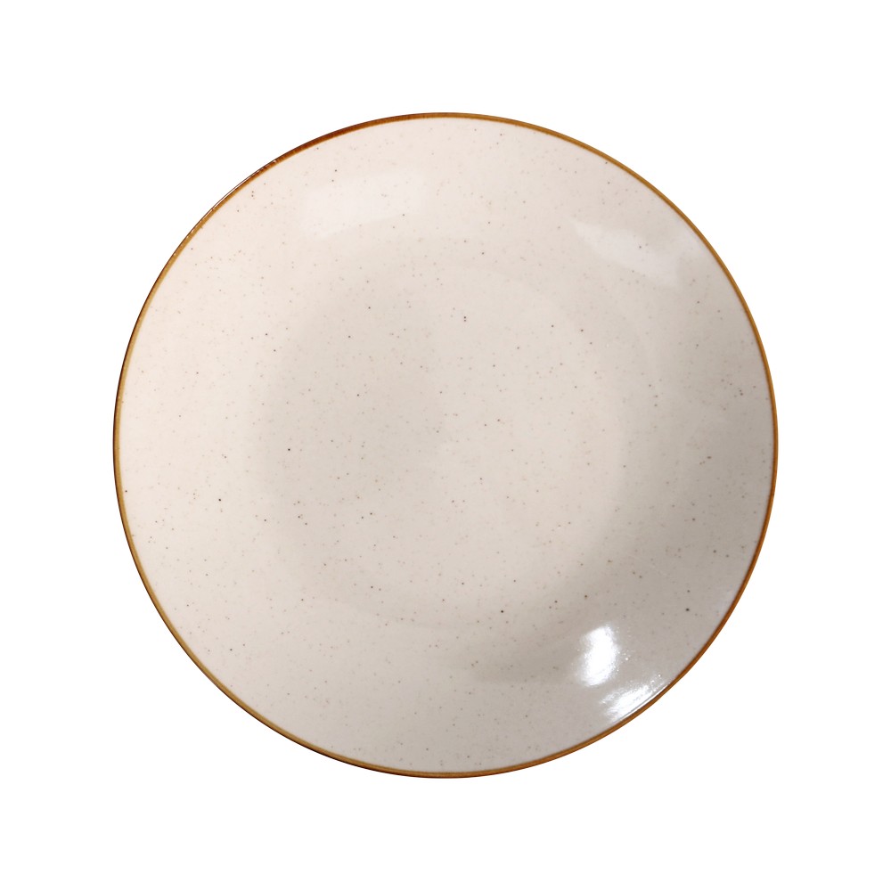 Plato redondo de porcelana 21.5 cm