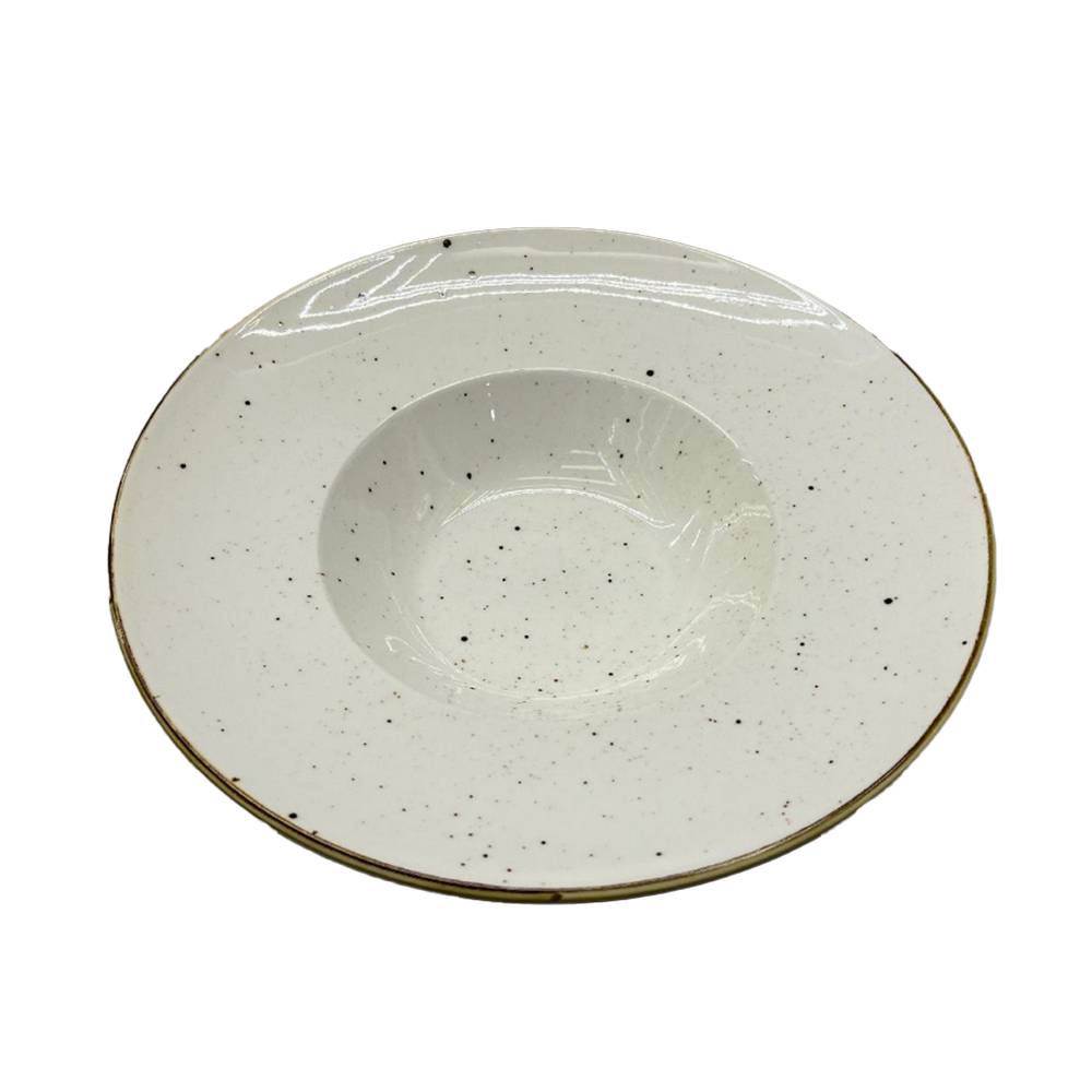 Plato hondo de porcelana 27.9 cm