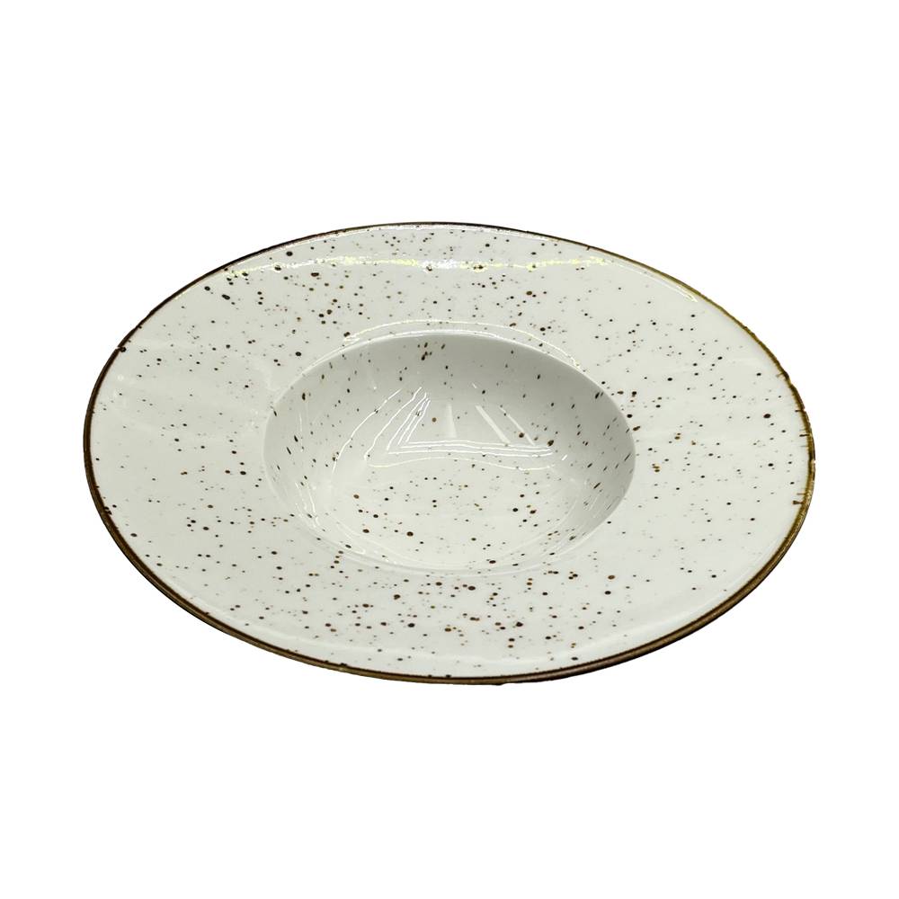 Plato hondo de porcelana 24.1 cm