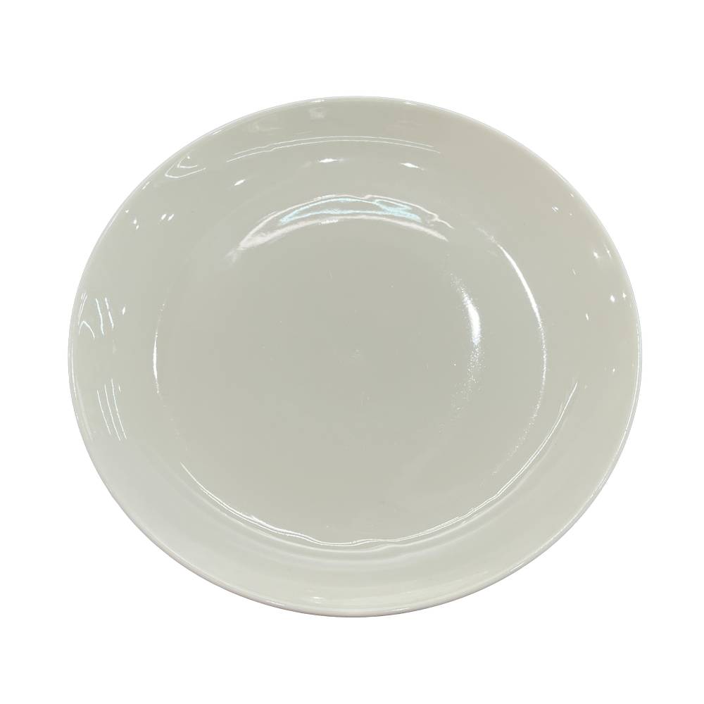 Plato redondo de porcelana 27.9 cm