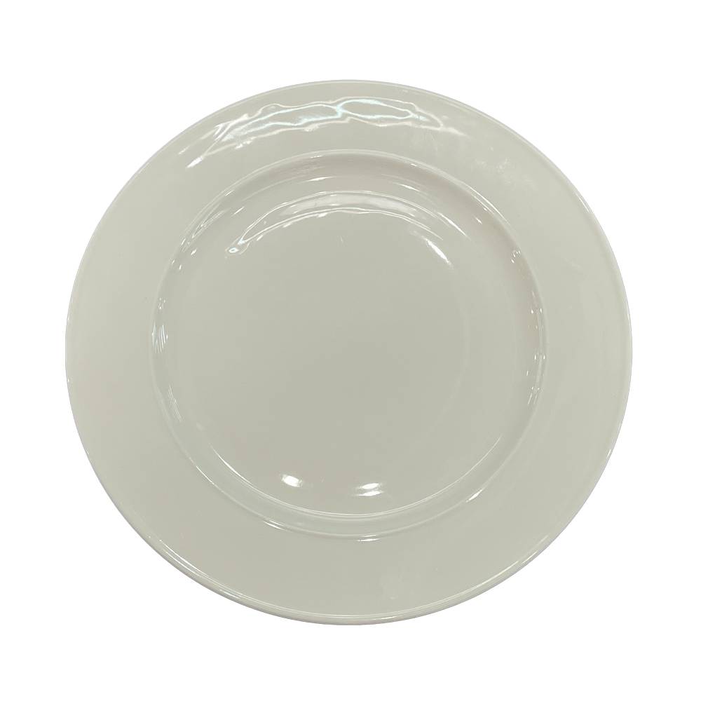 Plato redondo de porcelana 30.4 cm