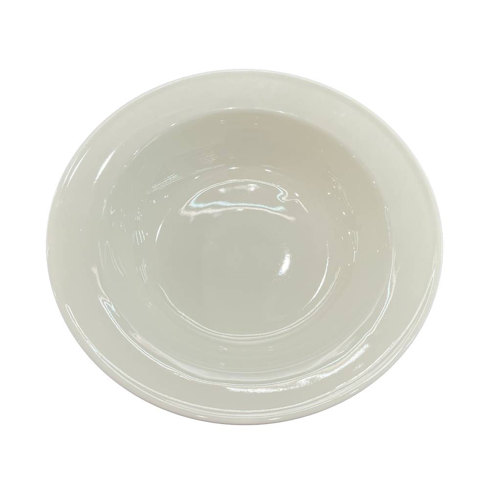 Plato hondo para sopa de porcelana 20.3 cm