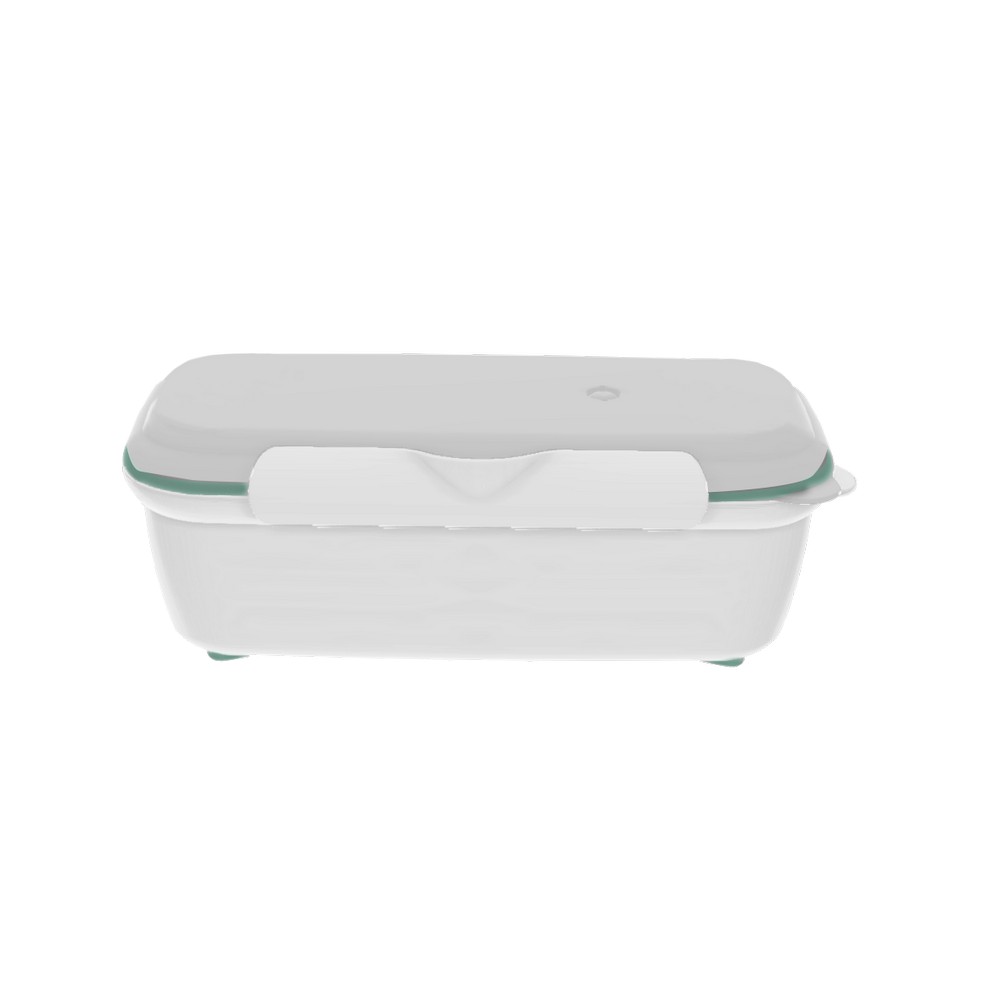 Deposito para snacks de plastico 450 ml verde