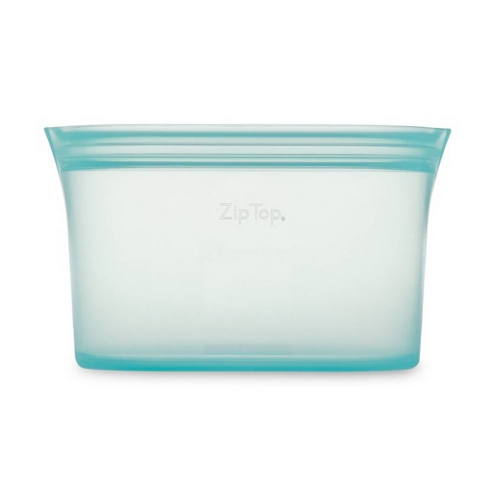 Bolsa reutilizable para alimentos 32 onzas celeste