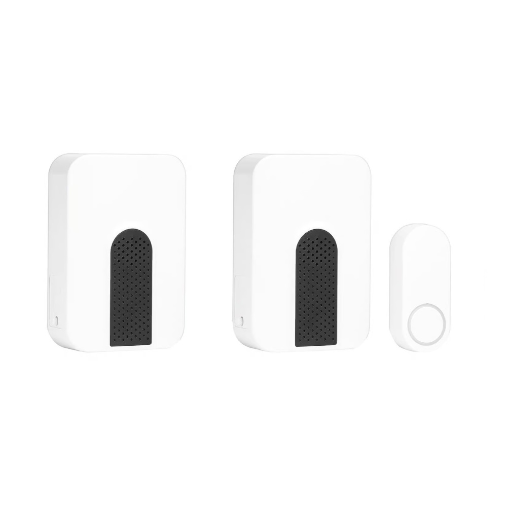 Timbre inalámbrico con dos bocinas