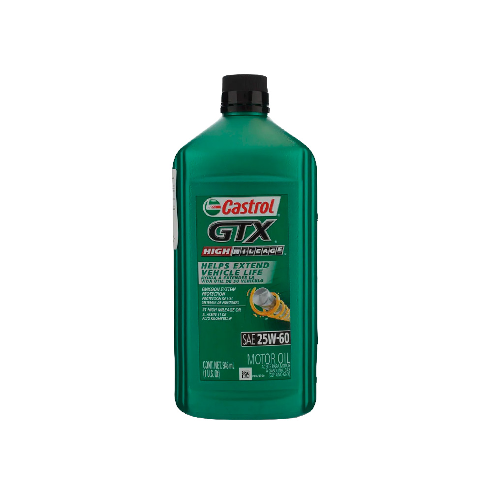 Aceite mineral alto kilimetraje 25w60 qto gtx