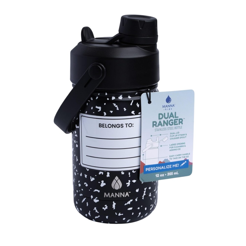 Botella térmica 354.8 ml color negro