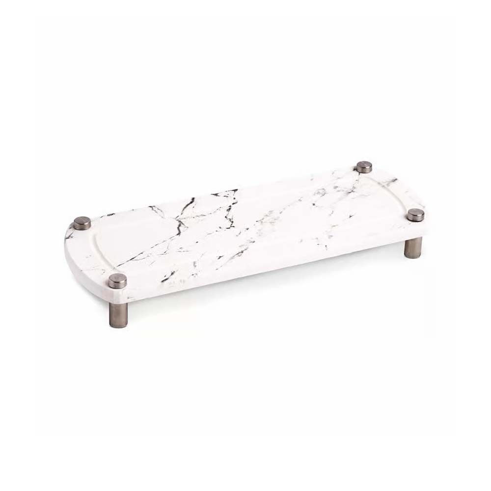 Organizador para esponja de cocina 10x26x4 cm blanca