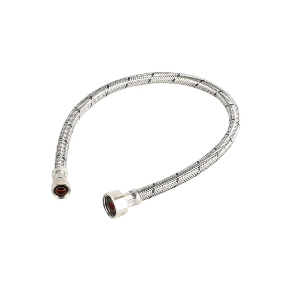 Tubo abasto acero inox fregadero 1-2am x1-2amx55cm