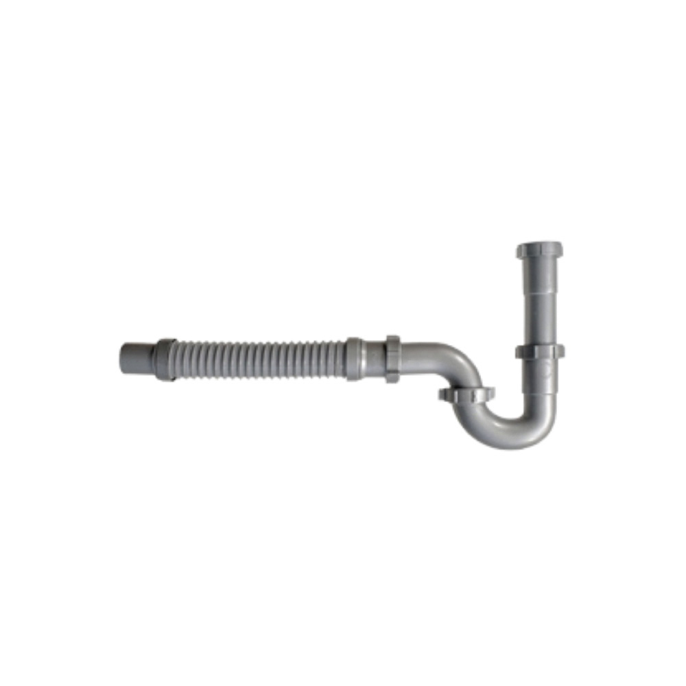 Sifon plastico 1 1-2 pulg para fregadero flexible