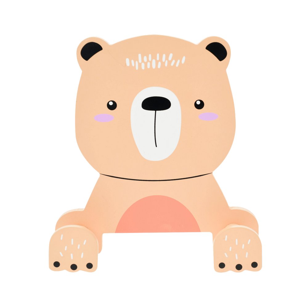 Percha animales 14x4.5x17 cm surtido