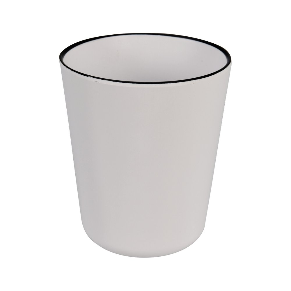 Taza de melamina color beige 450ml 90x105mm