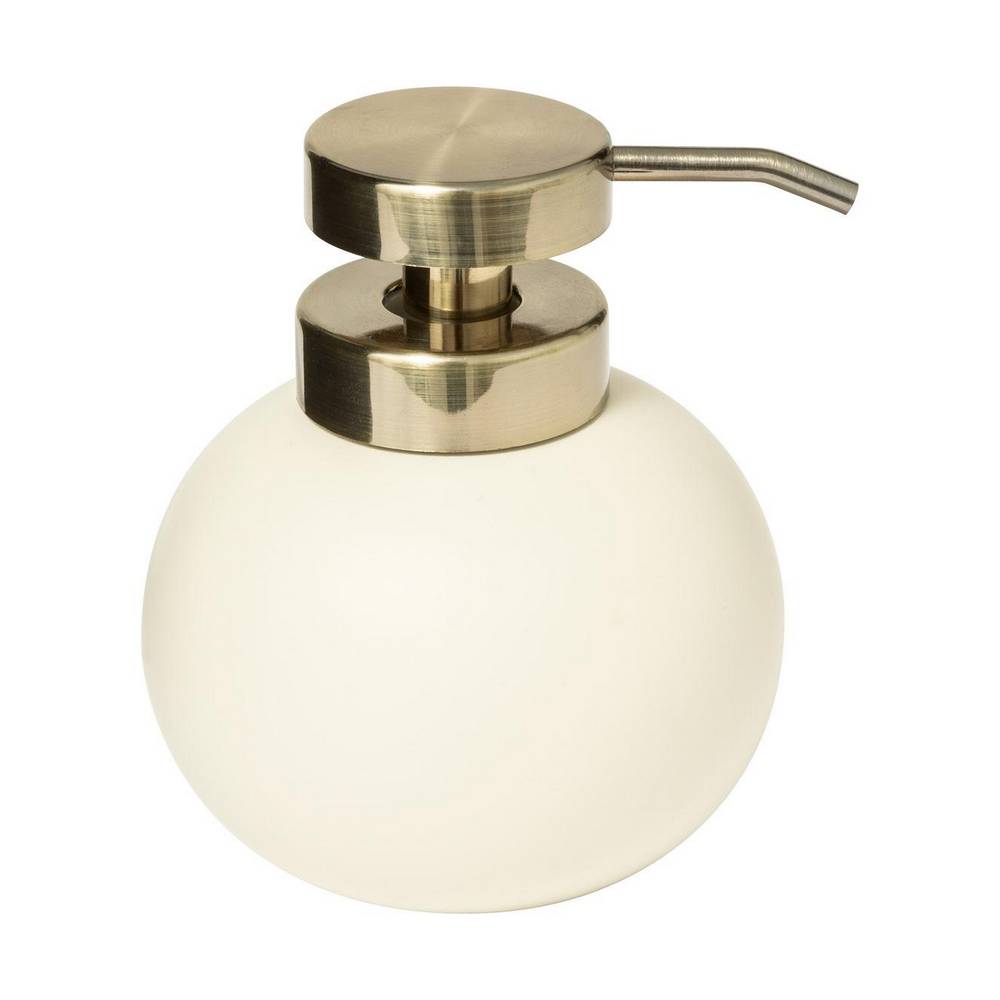 Dispensador de jabon poliresina ivory