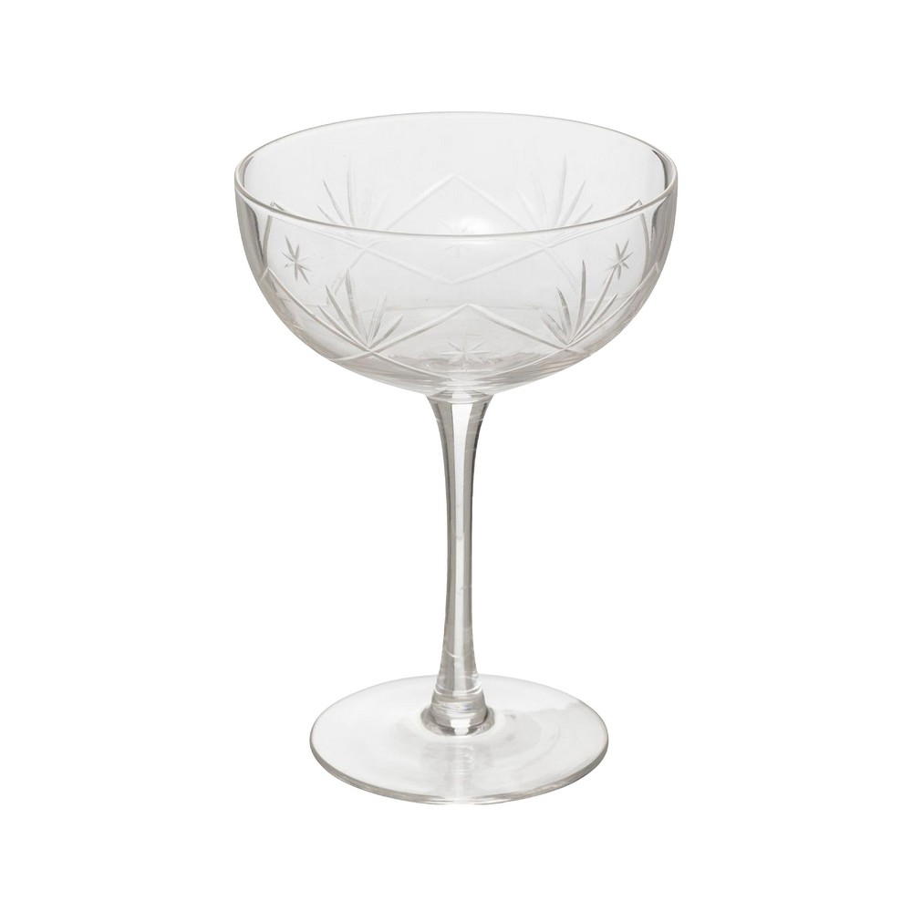 Copa de vidrio para champagne victoria 6 unidades