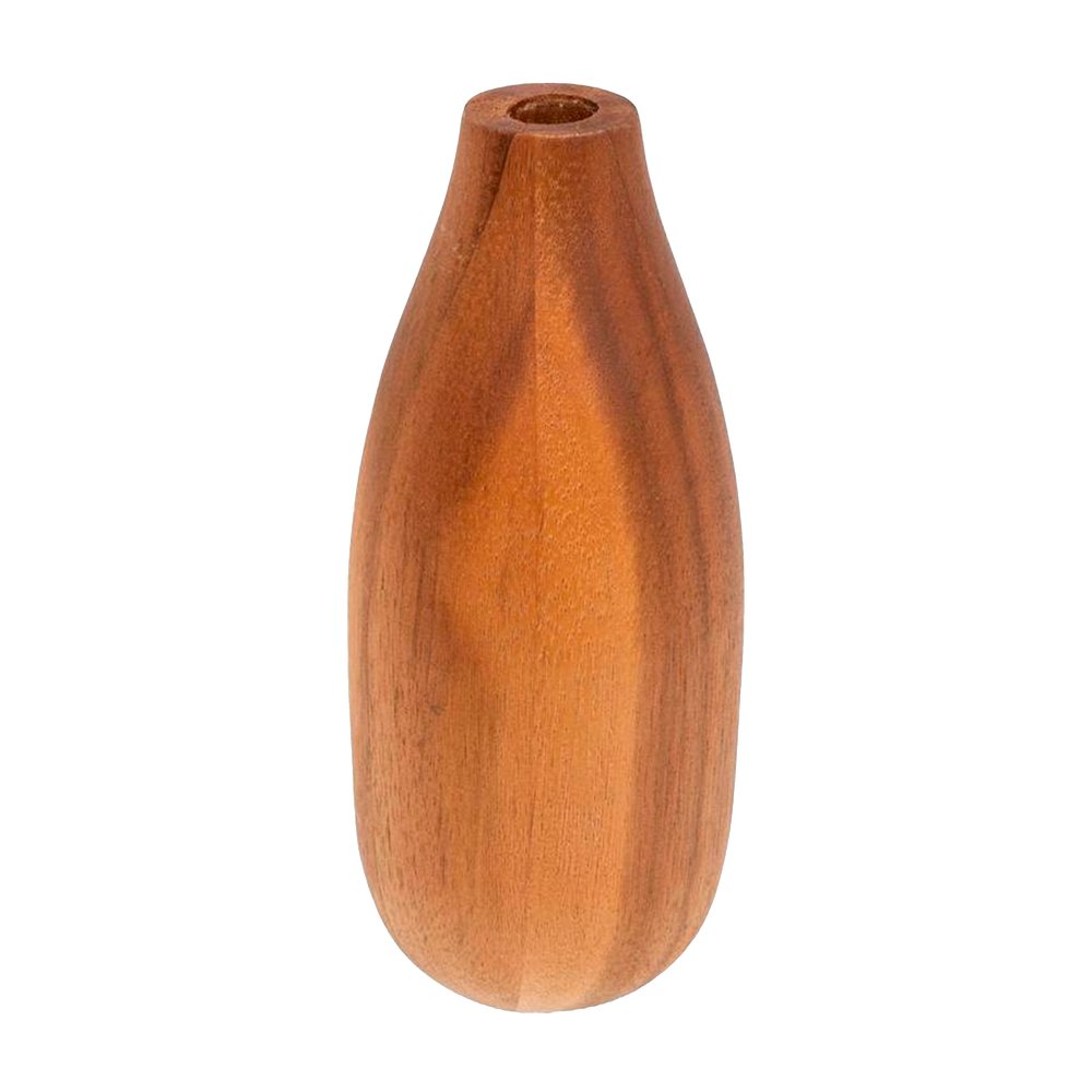 Florero en madera 10x10x12cm surtido