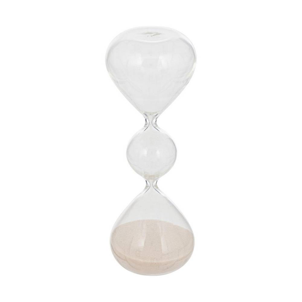 Reloj de arena de vidrio de 19 cm