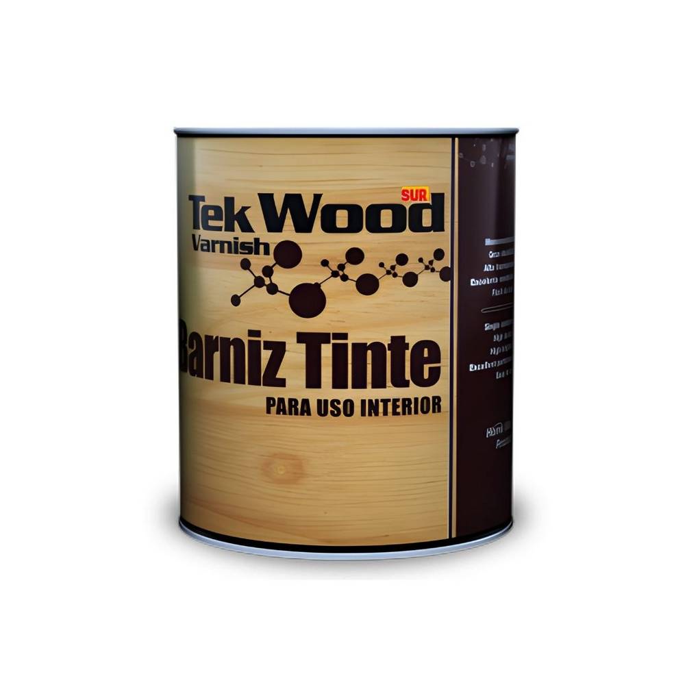 Barniz con tinte para interior 1/16 galon natural mate
