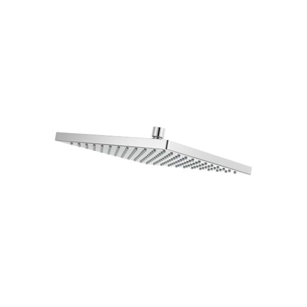 Regadera para ducha cuadrada cromada 254x15.5mm 175gpm