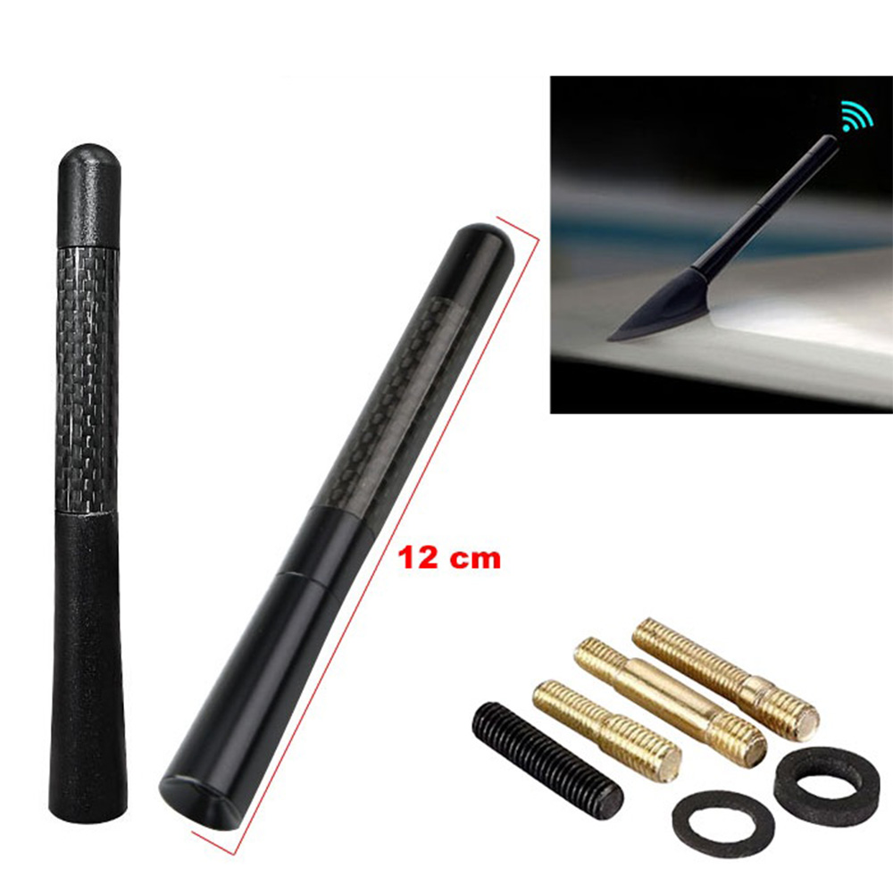 Repuesto de antena ac racing 12cm negro