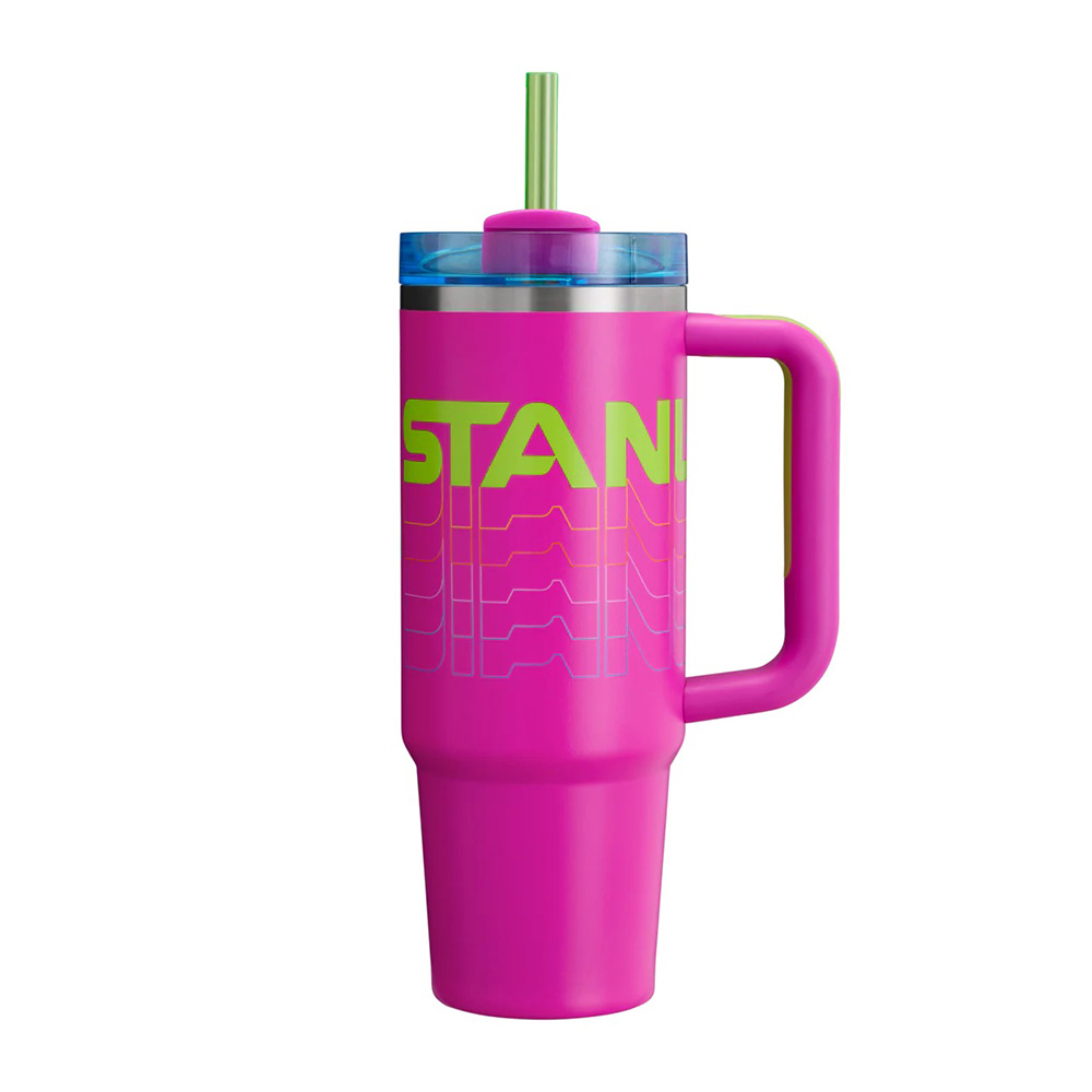 Termo stanley quencher de 30 onz violeta
