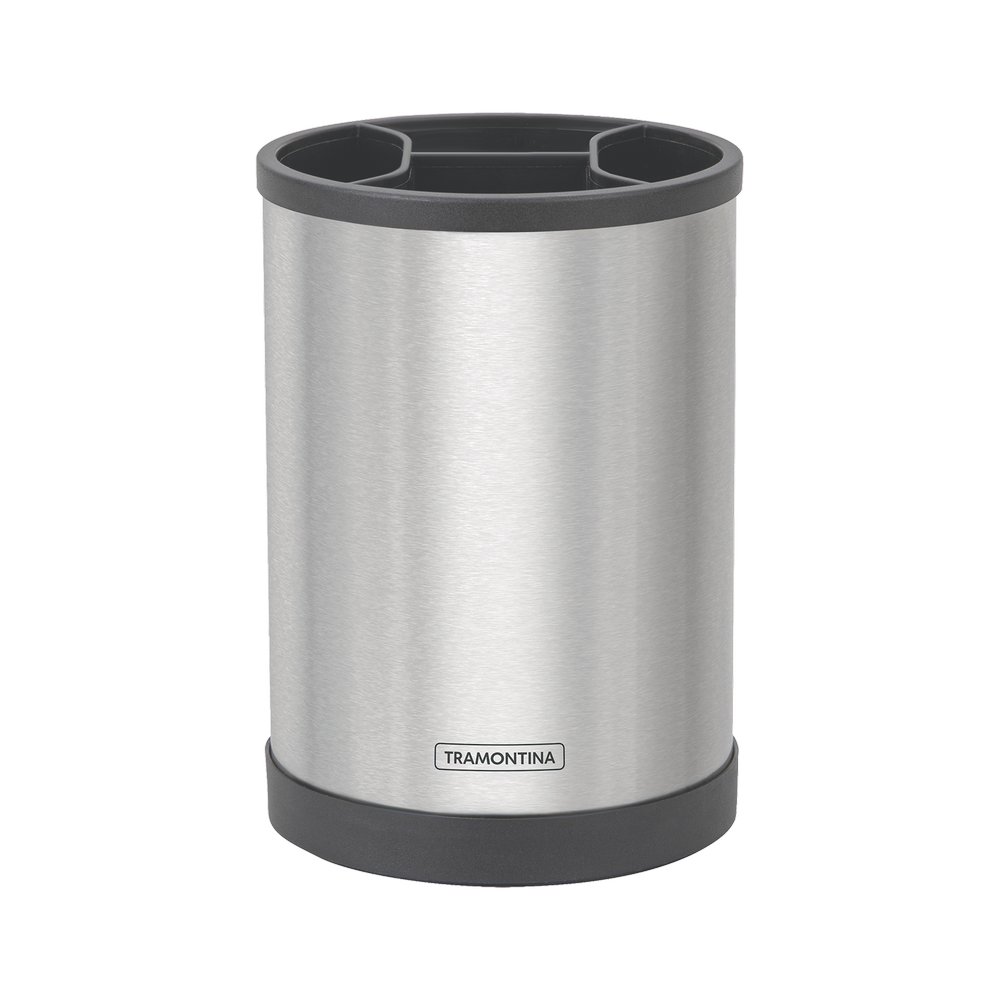 Organizador para cubiertos de acero inox 17.2x12 cm giratorio