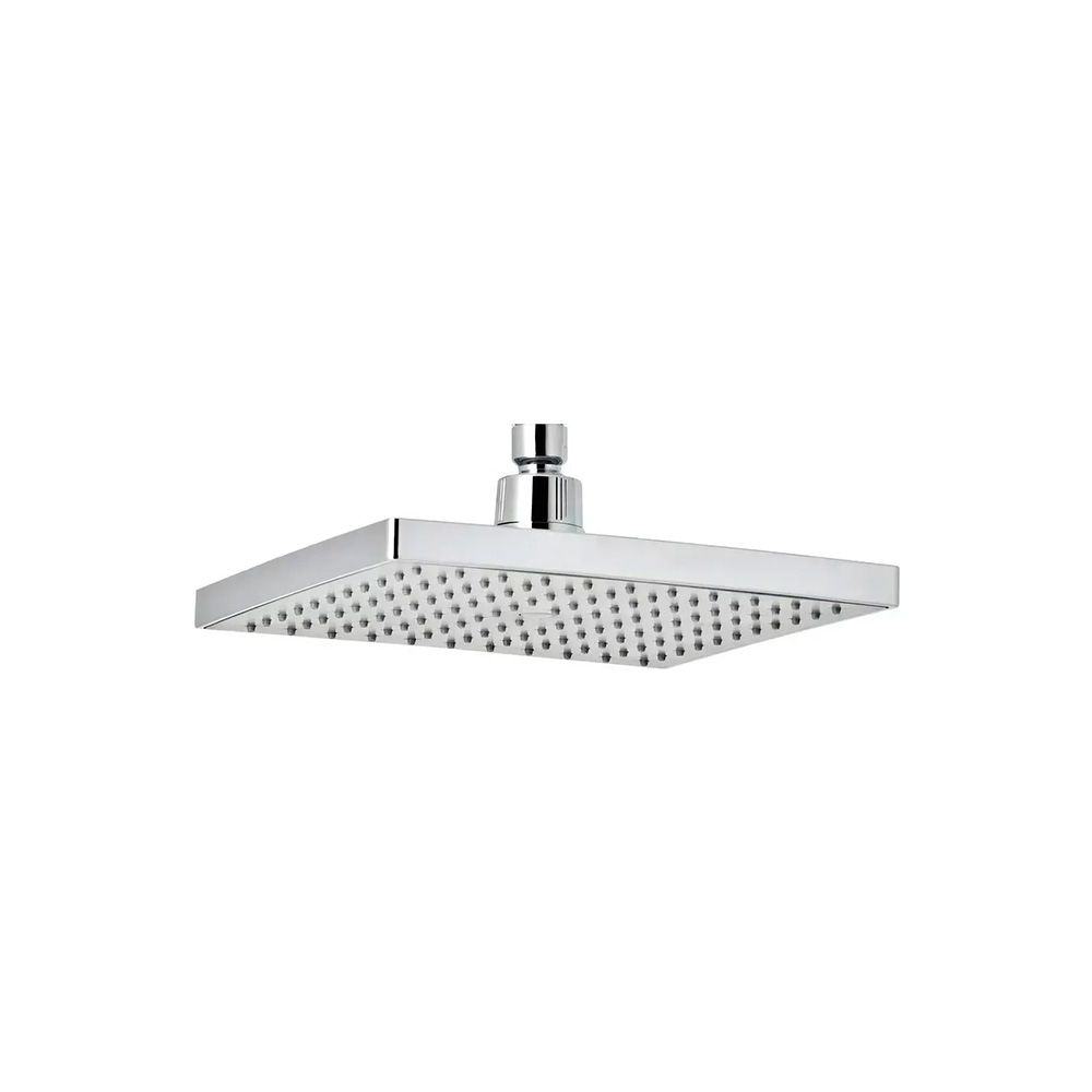 Cabezal cuadrado 22cm cromado