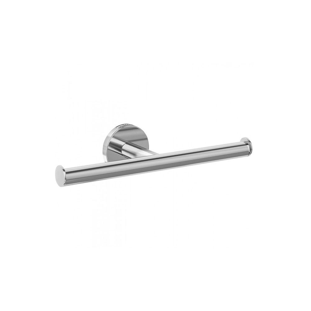 Portarrollo doble acero inox acabado cromado