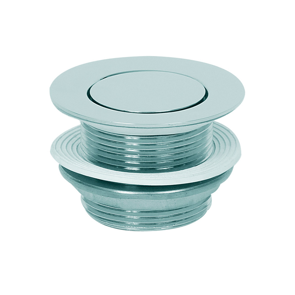Tapon universal push para tina cromado